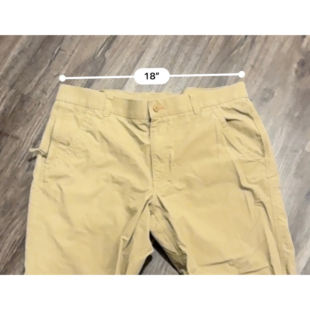 L.L.Bean Men’s Standard Fit Tan Chino 100% Cotton Pants Flat Front Size 38x29 - Picture 3 of 8